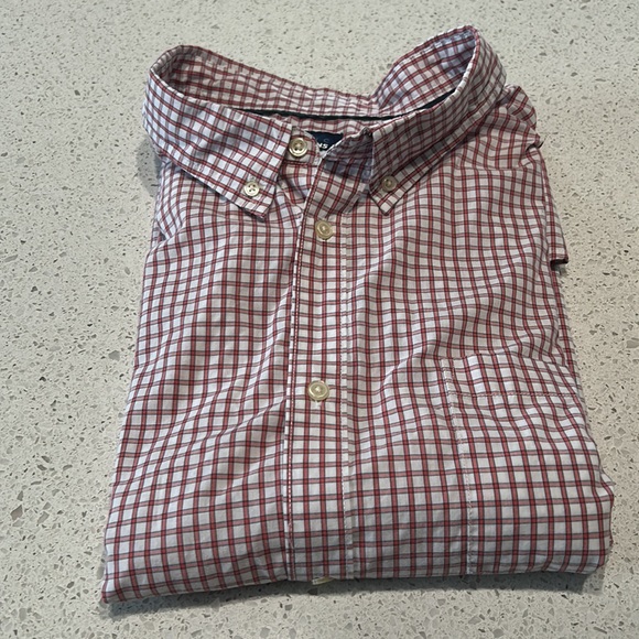 Basic Editions short sleeve button down shirt. - Picture 7 of 8